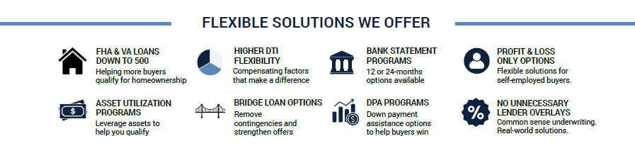Flexible Solutions We Offer